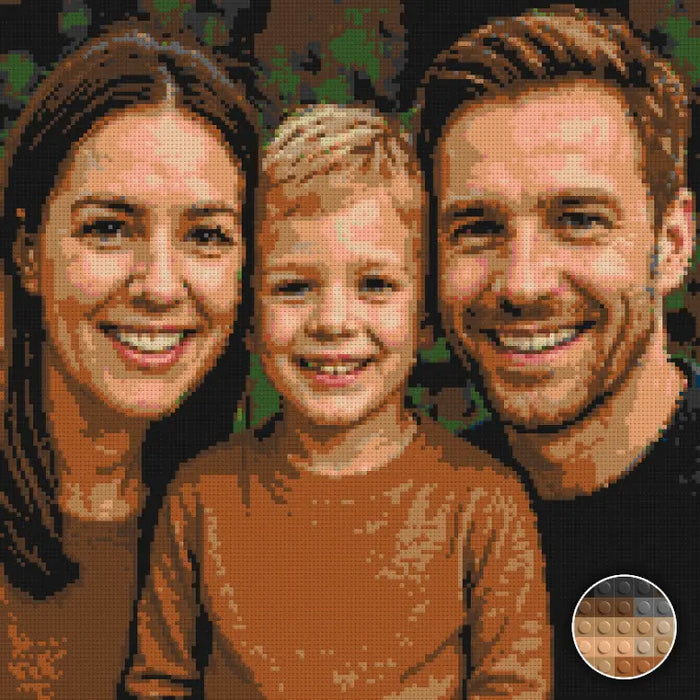 foto omzetten naar lego