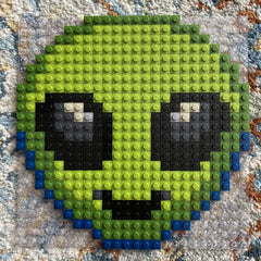Alien - Buildable Brick Art