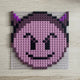 Evil Emoji - Buildable Brick Art