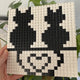 Family Cats - Buildable Brick Art