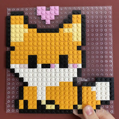 Foxy - Buildable Brick Art