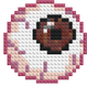 Scary Eye - Buildable Brick Art