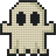 Spooky Ghost - Buildable Brick Art