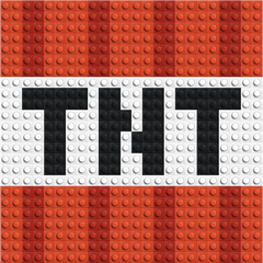 TNT - Buildable Brick Mosaic