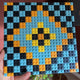 Nightfall Mandala - Buildable Brick Mosaic