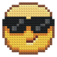 Cool - Emoji Buildable Brick Art