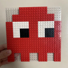 Red Invader - Buildable Brick Art