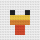 Chicken - Buildable Brick Art